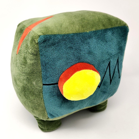 One of a Kind Retro Radio / TV / Oscilloscope Creature Plush Knob Feet Tail Soft - Picture 2 of 16